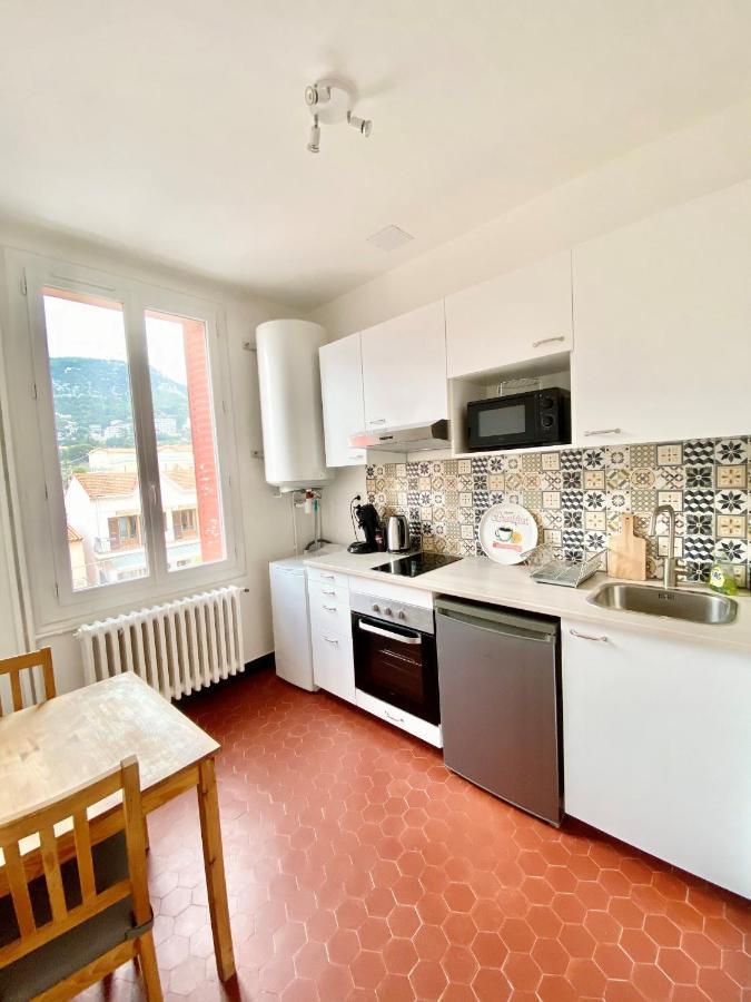 Vue Faron - Appart Cosy - Proche Telepherique/Gare Toulon Exteriör bild